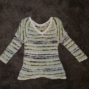 Free People songbird XS stripped sweater